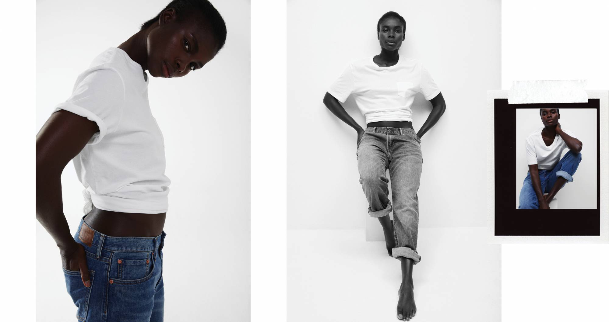 GAP White Tee Collection