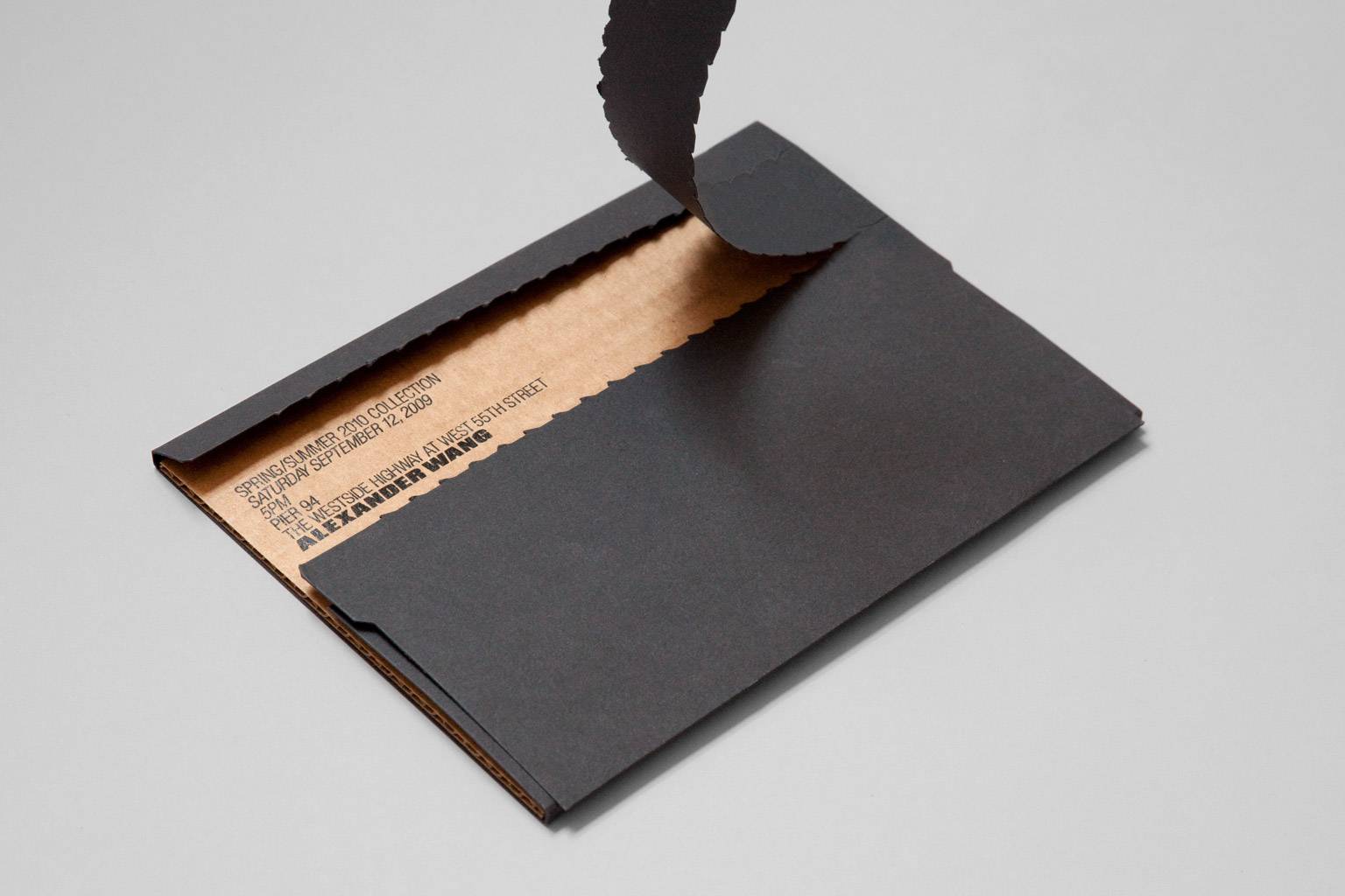 Alexander Wang Invitation Design – Fashion Week 2009